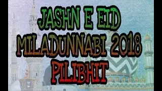 Jashn e Eid Miladunnabi 2018 | Hashmat Nagar | Pilibhit