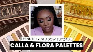1 Minute Eyeshadow Tutorial with the Calla & Flora Palettes | ft. @askwhitney
