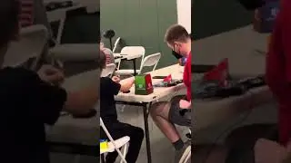 Simon Kellum 0.73 SECONDS! | Pyraminx World Record (almost a +2)
