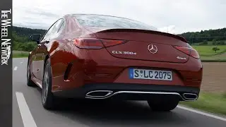 2022 Mercedes-Benz CLS 300 d | Designo Hyacinth Red Metallic | Driving, Interior, Exterior