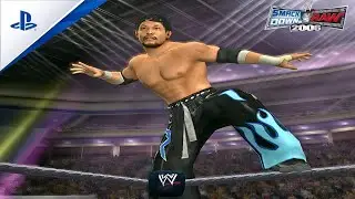 WWE SmackDown vs Raw 2006 &ndash; выход Тадзири! 🕷️ Японские удары Buzzsaw | PS2 Legend Showcase