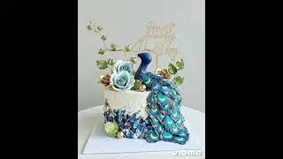 beautiful krishna cake design ideas (happy krishna Janmashtami)#cake #shorts