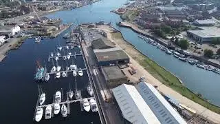 Ipswich Waterfront Drone Video