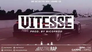 Instru Rap Trap 2020 | Freestyle/Lourd Instrumental Rap - VITESSE - Prod. By BICOPROD