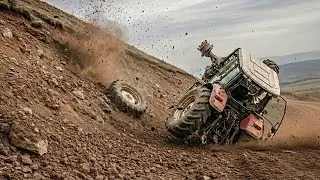 Unbelievable Tractor Fails Caught On Camera 2025 | Part 110