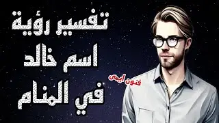 تفسير رؤية اسم خالد في المنام لابن سيرين | تفسير الاحلام لابن سيرين
