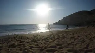 Red Beach Matala Crete Greece - June 2019