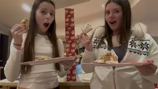 GINGERBREAD HOUSE COMPETITION *gone wrong* W/ Esme and Bella