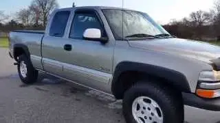 2000 Chevrolet Silverado LS 1500 Z71 4x4 Extended Cab For Sale~Tanau~Tow~Alloys~