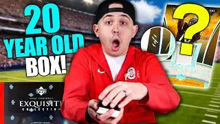I PULLED A 1/1 From A 20 Year Old Box Of Exquisite Football! 🤯 *2006 Exquisite Football*