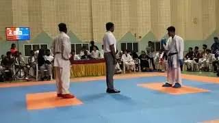 1st ShobuKai International Karate Championship-2019-Final-Aadil(Telangana )Vs Arun(Chennai) - India