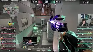 Sliggy react to GEN.G FOXY9's CRAZY PISTOL 4k on ICEBOX against RRQ