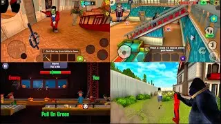 Scary Stranger 3D, Scary Robber Home Clash, Clash Off Scary,