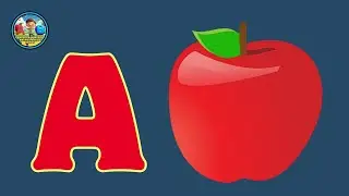 Learn Alphabet A to Z with Pictures  Fun ABC Song for Preschoolers  Nursery Rhymes & Kids Songs