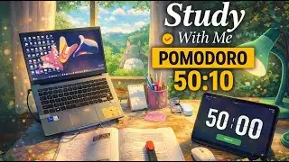 StudySphere's Live broadcastPomodoro Study Live | Deep Focus + Lofi Beats | 50 Min Study Timer ⏳