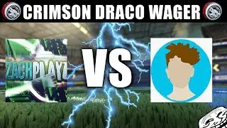 *INSANE* STRIKER CRIMSON DRACO WAGER AND GIVEAWAY | CRIMSON DRACO GIVEAWAY | ROCKET LEAGUE |