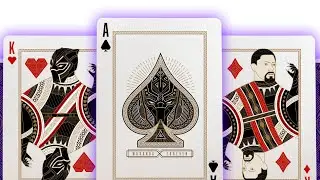 Black panther playing card unboxing 😍 #playingcardart #unboxing #asmr #asmrsounds #blackpanther