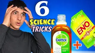 6 MIND BLOWING SCIENCE EXPERIMENTS 😱 #scienceexperiment @VisioNil 