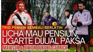 Siapa Craig Mawson🔥Sosok Baru di MU🔴Licha Pensiun Dini😡Ugarte Didorong Keluar😱Trio Kembali Berlatih🤣