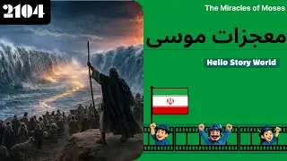 🇮🇷 معجزات موسی (The Miracles of Moses) | داستان کتاب مقدس (Bible Story) | Persian, 2104-X1