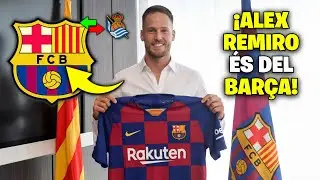 &iexcl;BOMBAZO EN CAN BAR&Ccedil;A! ALEX REMIRO JA &Eacute;S CULER I REFORTA LA PORTERIA BLAUGRANA!