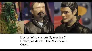 Doctor Who   Destroyed Imperial Dalek and Torchwood Custom Figures   Episode 7