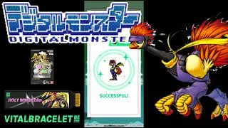 DIGIMON Vital Bracelet BE - PECKMON || BEMemory Holy Wings DiM Log 20
