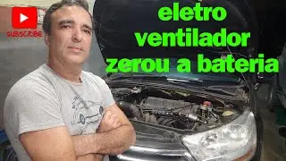 Citroen C4 não desliga eletro ventilador (ventoinha)