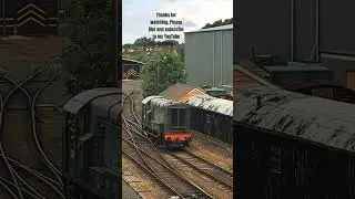 British Rail Class 08 13201leaves SVR sheds for the Station. 19.07.2023 #trains #diesel #britishrail