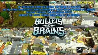 Bullets & Brains: [ПК] &mdash; захватывающий аркадный 3D-шутер с видом сверху, действие которого происх...