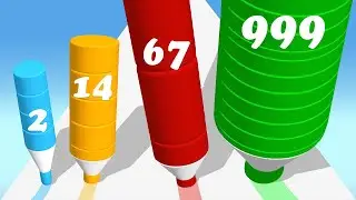 How to play CRAYON RUSH 3D - Color Math Game Fun