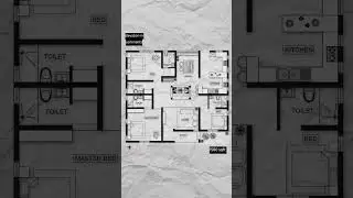 traditional inspired Nalukettu floor plan with central courtyard #home #helpmemakethismakesense