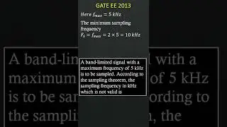 11 GATE Questions on Signals and Systems Signal #gate2026 #gateee #gateece #shortsfeed #shorts