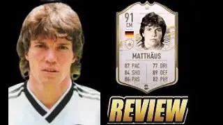 THE BEST CM UNDER 2 MILLION COINS - 91 RATED LOTHAR MATTHAUS PLAYER REVIEW - FIFA 21 ULTIMATE TEAM
