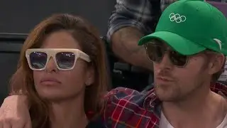 Ryan Gosling and Eva Mendes Watch Dressage, Gymnastics During Rare Public Outing Together at Paris O