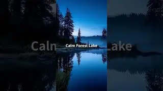 Calm Forest Lake #relaxingmusic  #meditationmusic  #sleepmusic