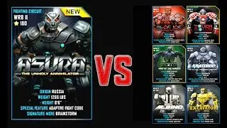 Real Steel WRB FINAL ASURA Series of fights CHRISTMAS UPDATE NEW ROBOT (Живая Сталь)