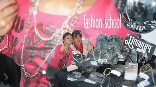 fashion school♡ selling at a pride flea market! wlw brand, productive week in my life, college vlog
