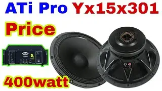 Ati pro yx15x301 price and review | Ati pro 15inch 400watt Speaker  Price | Dj Rock