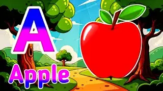 Phonics Song 2 with TWO Words in 3D - A For Airplane - ABC Alphabet Songs & Sounds  016