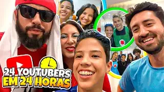 DESAFIO: ENCONTRAR 24 YOUTUBERS EM 24 HORAS NO GALAXIA KIDS FEST *será que eu consegui?