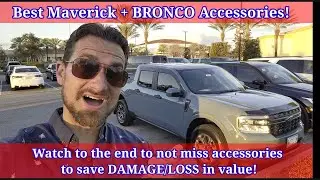 Best Ford MAVERICK & BRONCO ACCESSORIES! +Must know to avoid DAMAGE!