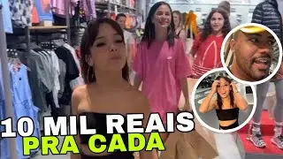 🔥 HYTALO SANTOS DEU 10 MIL REAIS PRA KAMYLINHA, THE E KETLYN GASTA NO SHOPPING | EURO | RAY | ANDYN