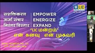 LIC CLUB MEMBERS    THIRU  R  MALLICK, HGA,  MARKETING CHENNAI DO  1