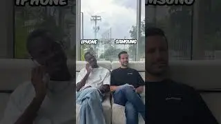 iPhone vs Samsung 🤣
