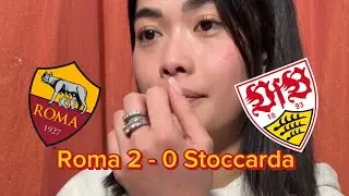 Roma 2 - 0 Stoccarda 💛❤️