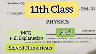 HP board 11th class physics question paper 2025|11th class physics question paper 2025