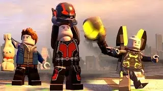Yellow Jacket vs Ant Man Transfiguration Comparison in LEGO MARVEL's AVENGERS