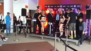 Weigh In - Joseph Parker Vs Irineu Beato Costa Jnr 2014