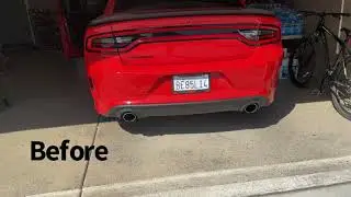 Mid muffler delete on Dodge Charger 392 Daytona